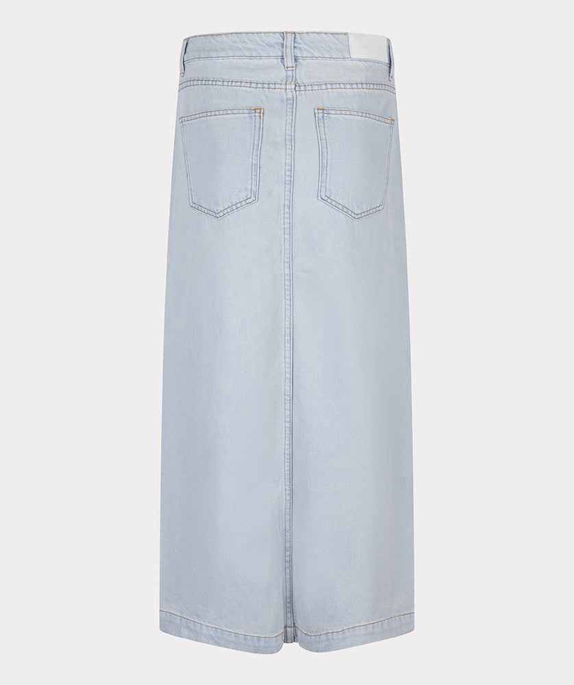 Esqualo - Denim Maxi Twill Skirt
