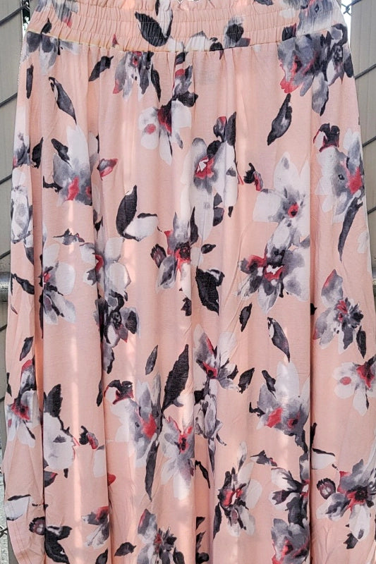 Curvy - Floral Maxi Skirt