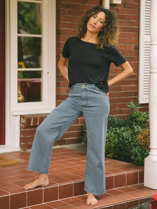 PRELOVED - Jackson Rowe- Peggy Pant – Indigo