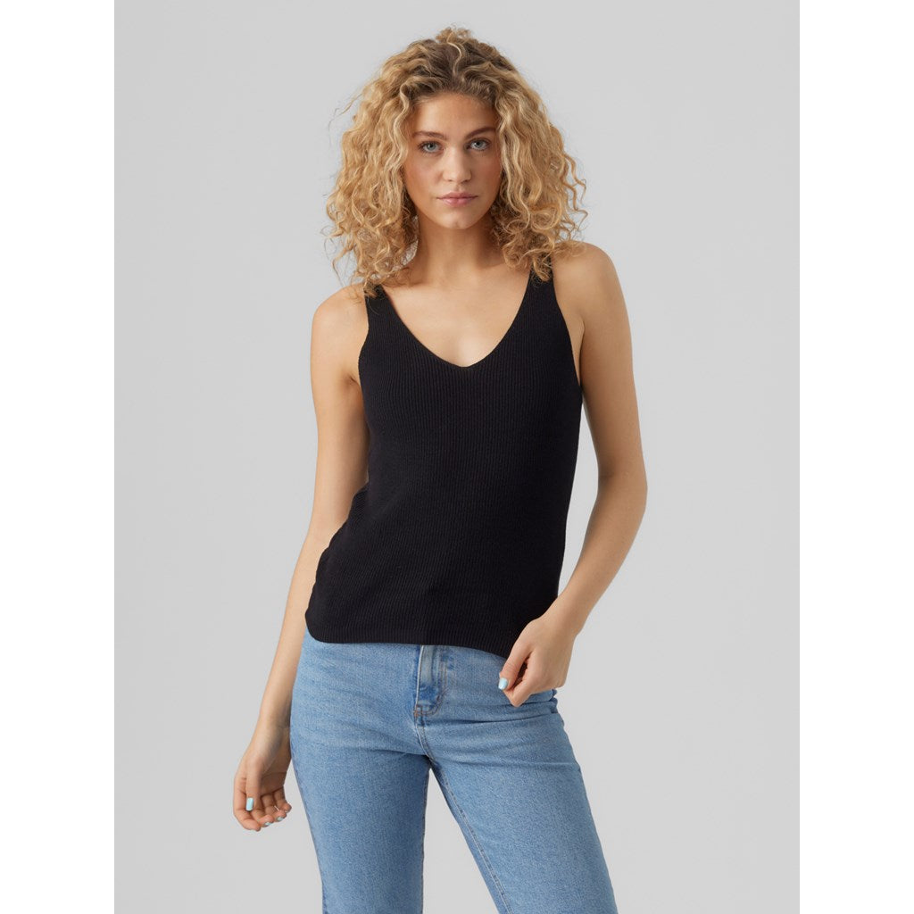 Lex Sun Sleeveless Top - Black