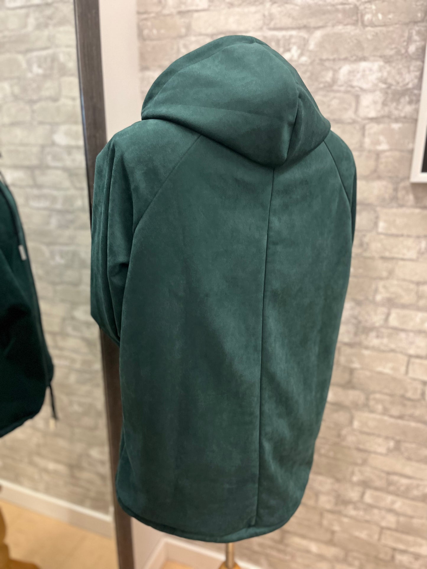 Vitesi - Hooded Bomber Jacket - Emerald Green