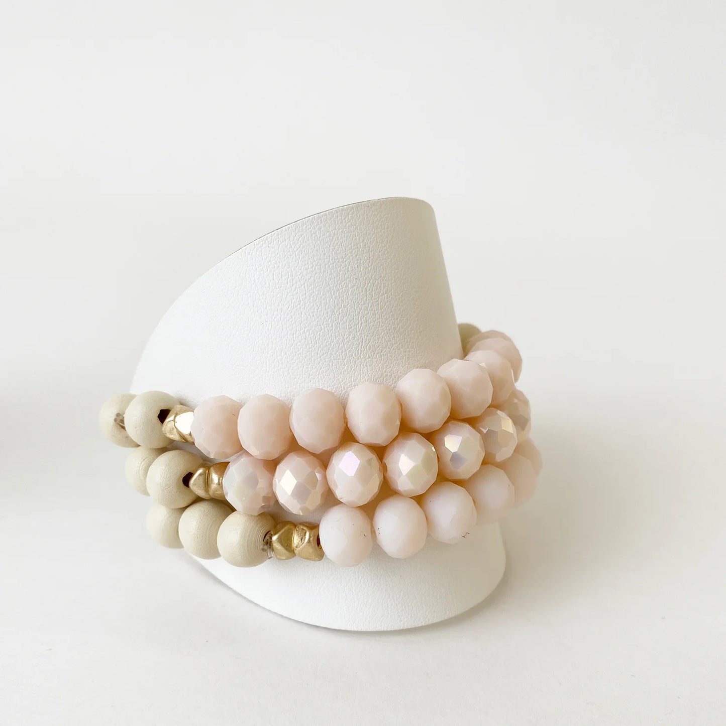 3233- TRIO BRACELET PINK