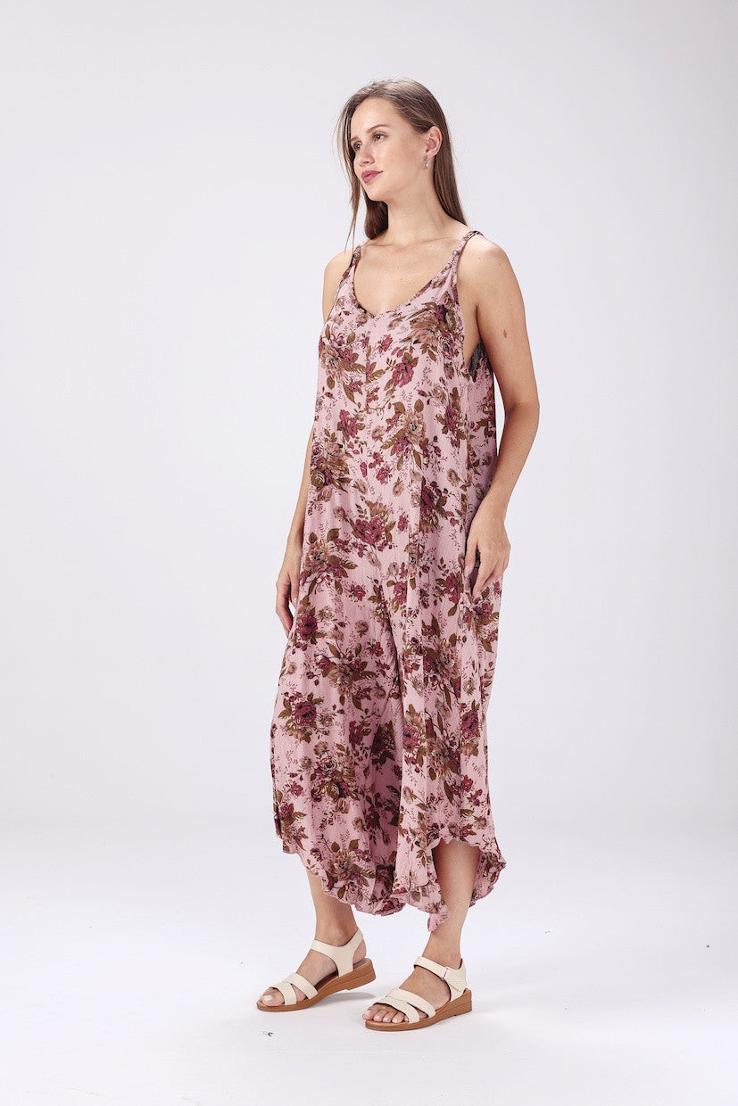 The Melanie Floral Romper
