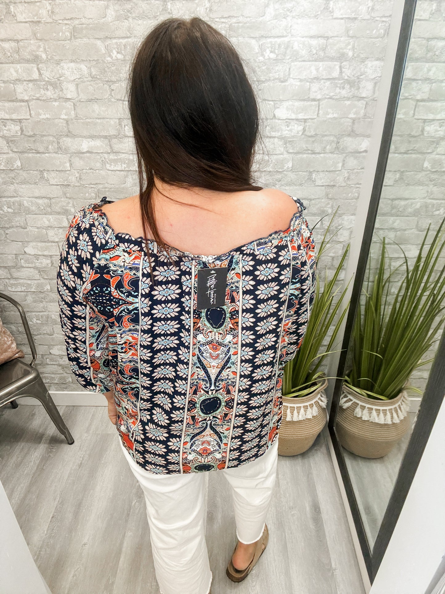The Boho Off the Shoulder Top