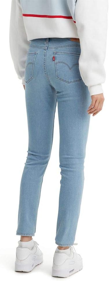 Pre-Loved Levi's 711 Skinny Light Wash Denim