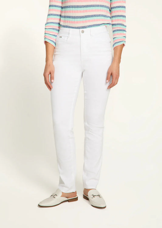 FDJ - Peggy Straight Jeans (White)