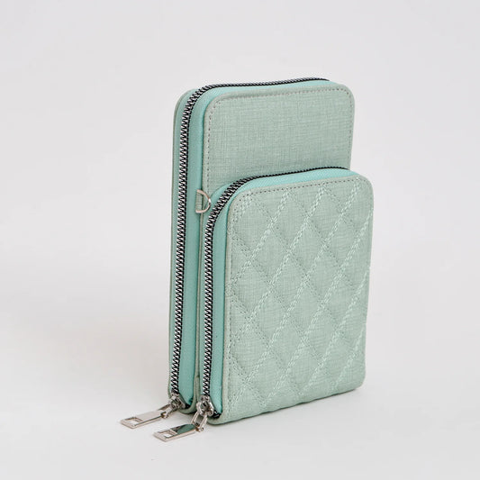 7084 - MINT WALLET/CROSSBODY