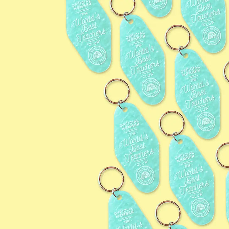 BEST TEACHER KEYCHAIN