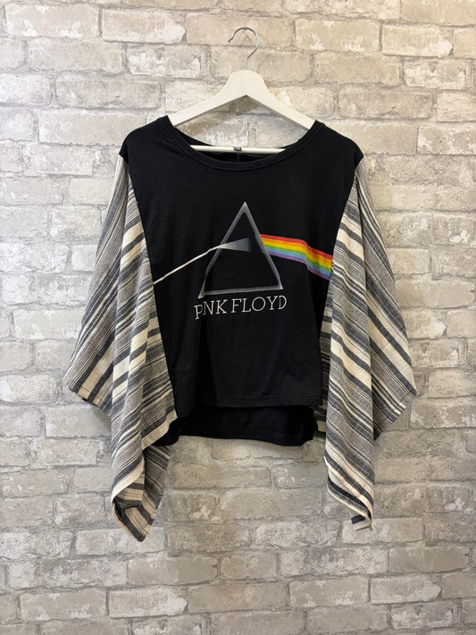 The Banded Pullover Top (Pink Flyod)