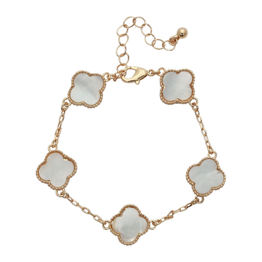 720161 - Merx Sofistica Double-Side Bracelet - Gold + CRY/White