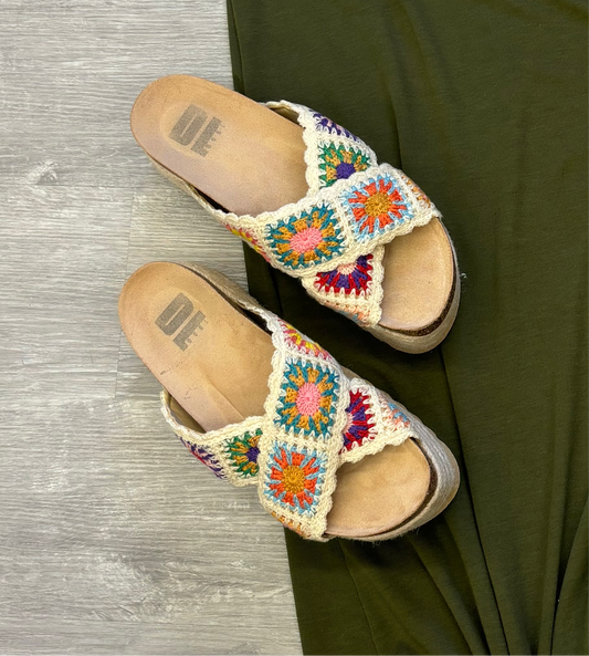 PRELOVED - DIRTY LAUNDRY CROCHET SANDALS
