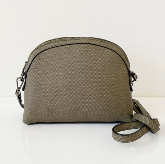 7088 - CROSSOVER PURSE - OLIVE