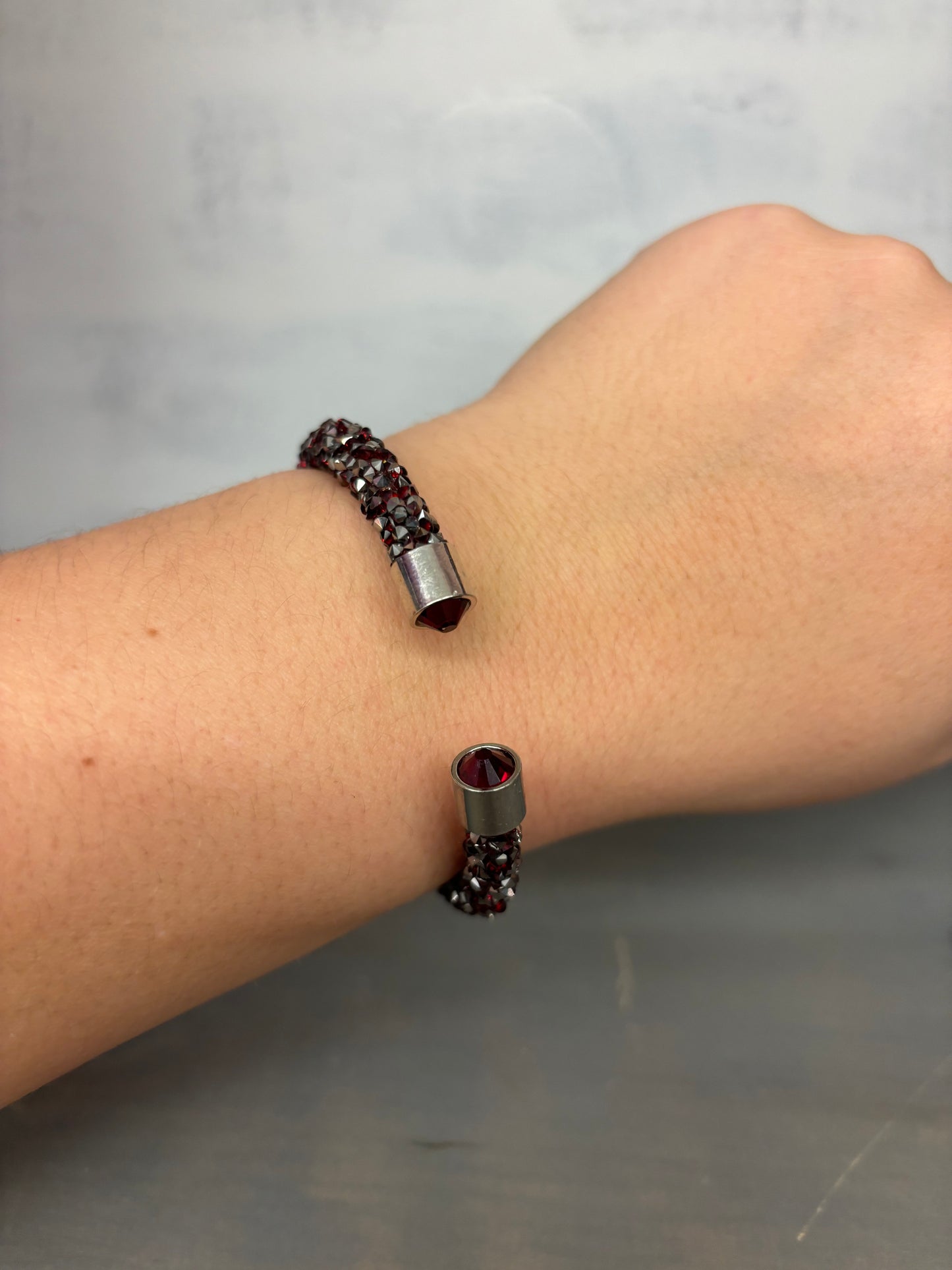 Crystal Bangle Bracelet (690)