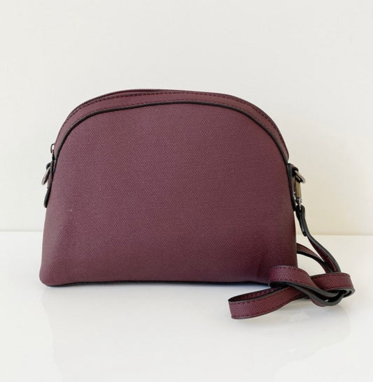 7088 - CROSSOVER PURSE - BORDEAUX
