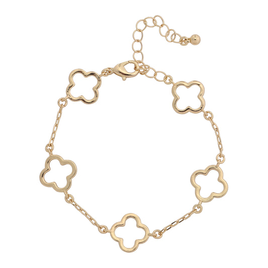 720167 - Merx Cleef Gold Bracelet