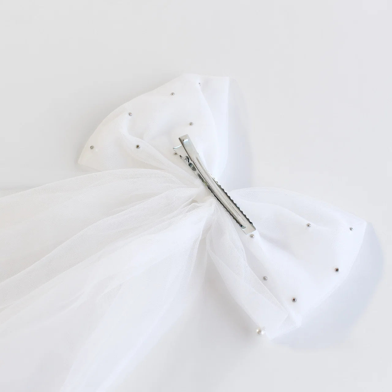 Hair Clip - Bow Pearls