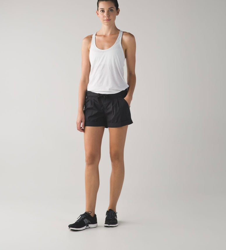 Preloved Lululemon Spring Break Shorts - Black (8)