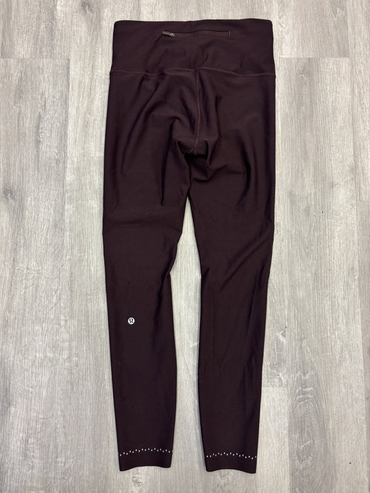 PRELOVED Lululemon Zoned In Tight Plum 27" (Size 10)