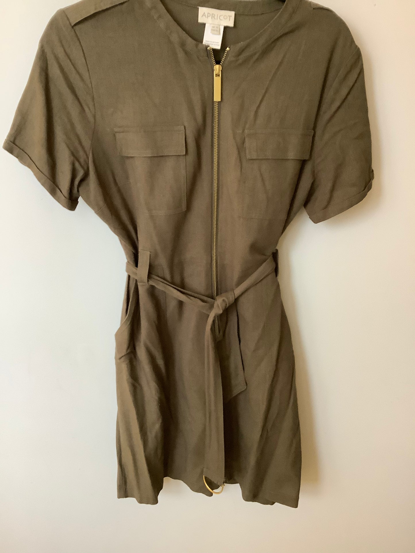 Pre-Loved Apricot Belt Dress