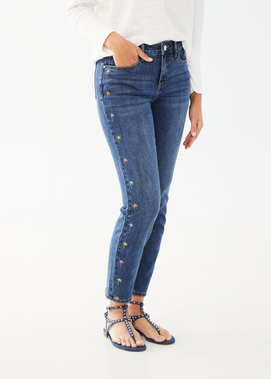 FDJ - Olivia Tropical Ankle Pencil