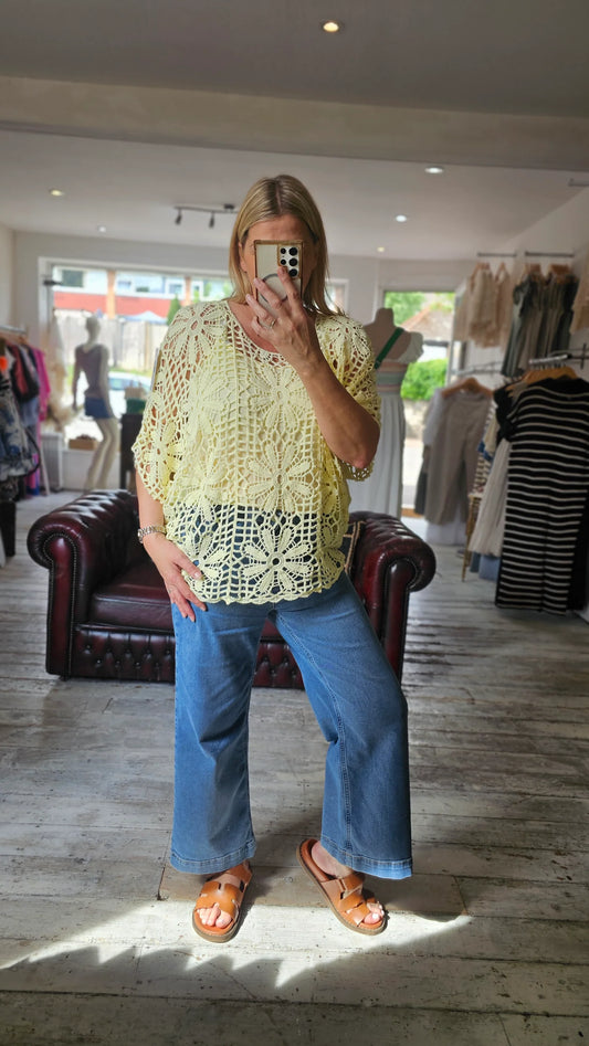 The Sunshine Crochet Top
