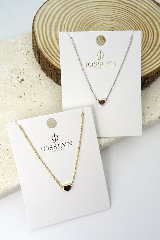 Classic Mini Heart Necklace - Gold