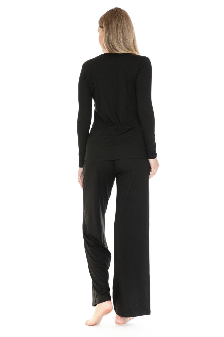 Buttery Soft Lounge Set (Black)