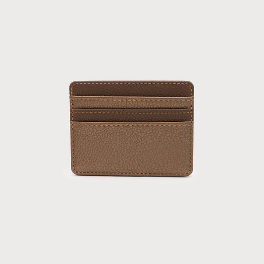 7171 - Small Card Holder with Six Slots - Bronze