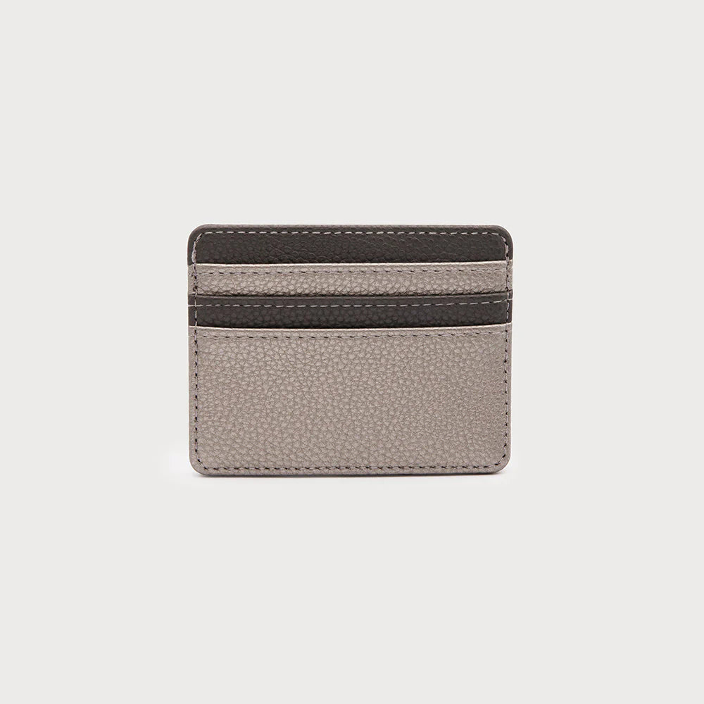 7171 - Small Card Holder with Six Slots - Gunmetal
