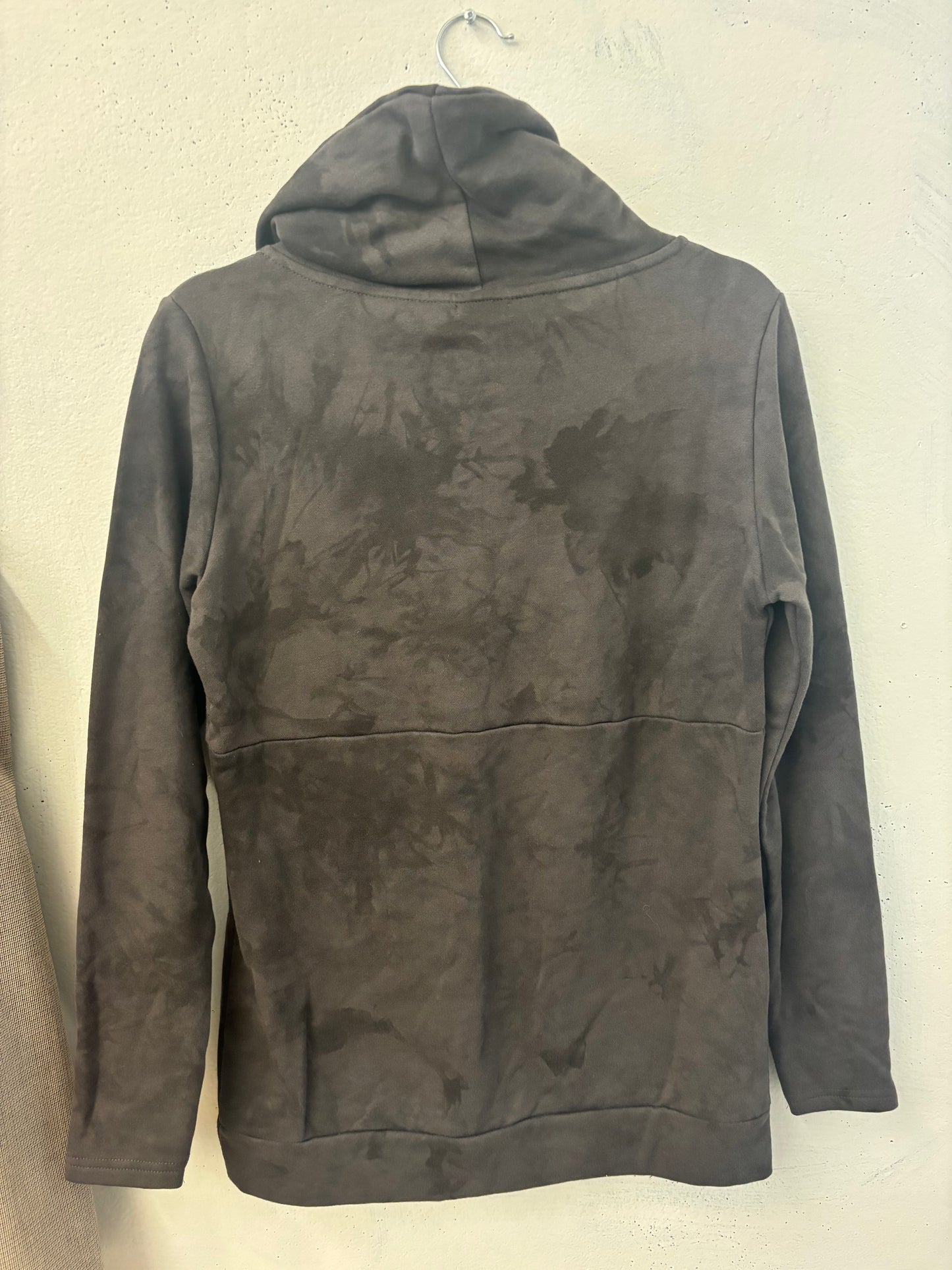 NWT- AMPERSAND HOODED GREY SWEATER