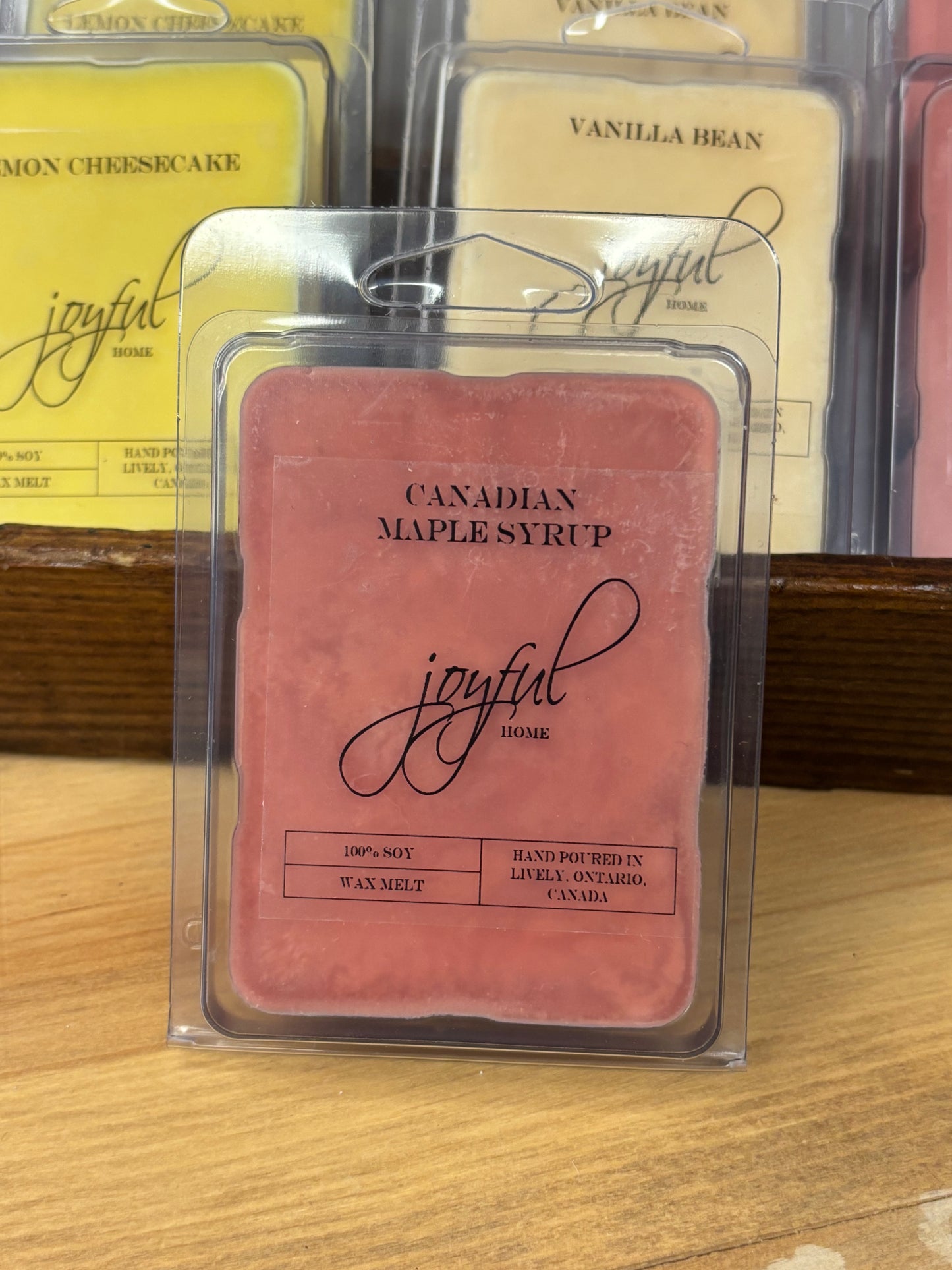 Canadian Maple Syrup Soy Wax Melts