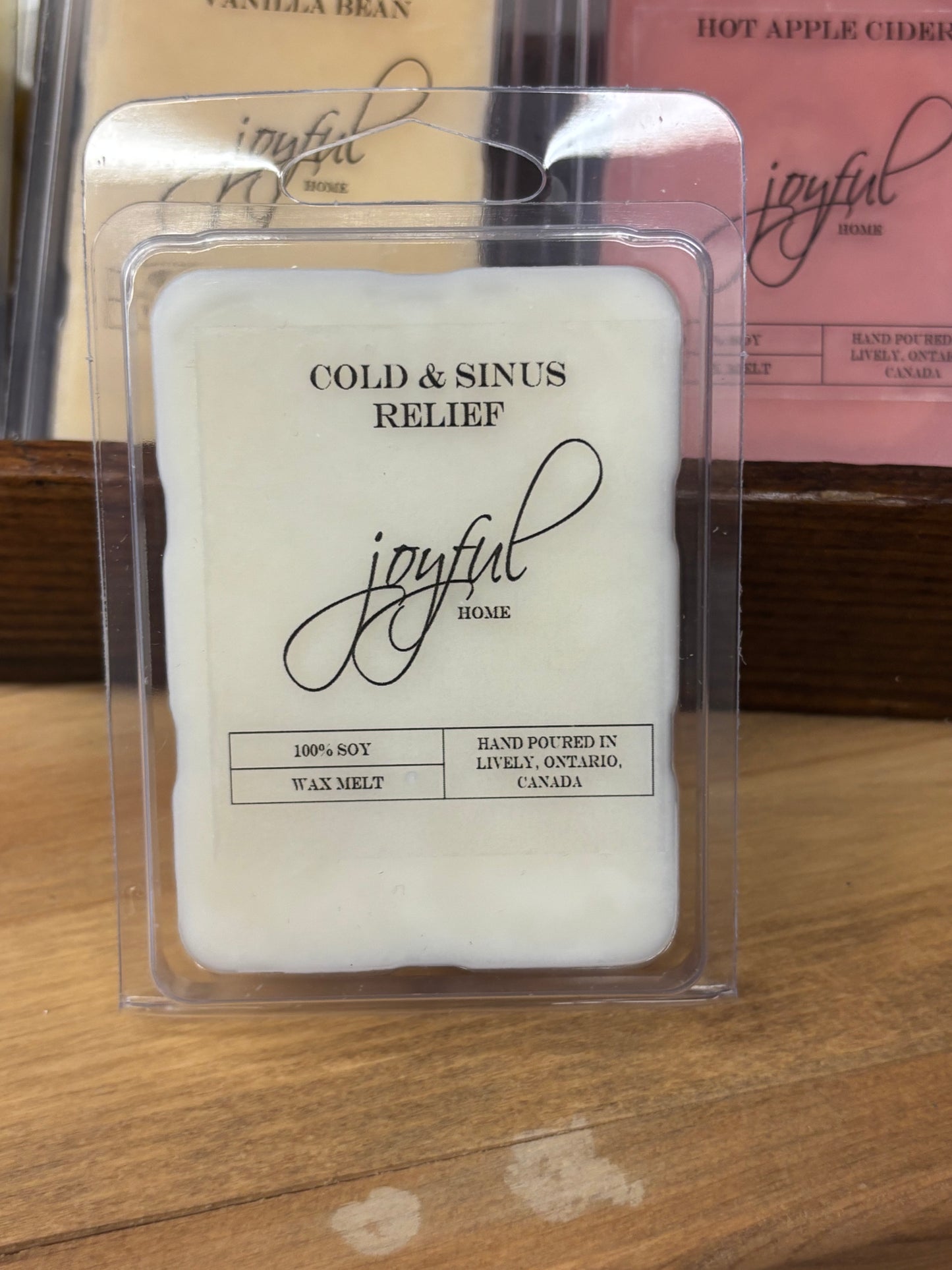 Cold & Sinus Relief Wax Melts