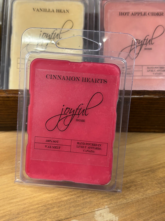Cinnamon Hearts Soy Wax Melt