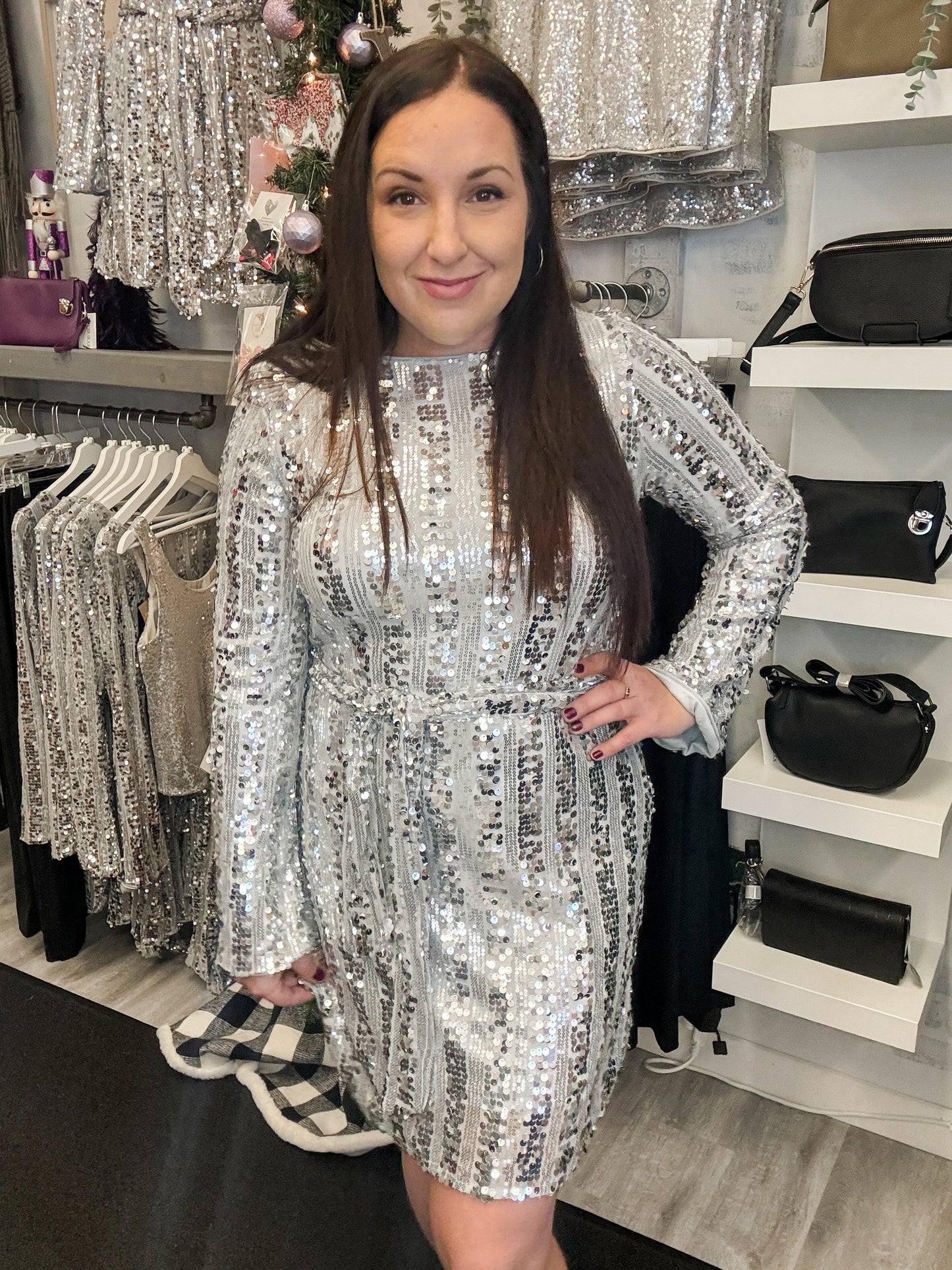 Vero Moda Efa Sequined Dress