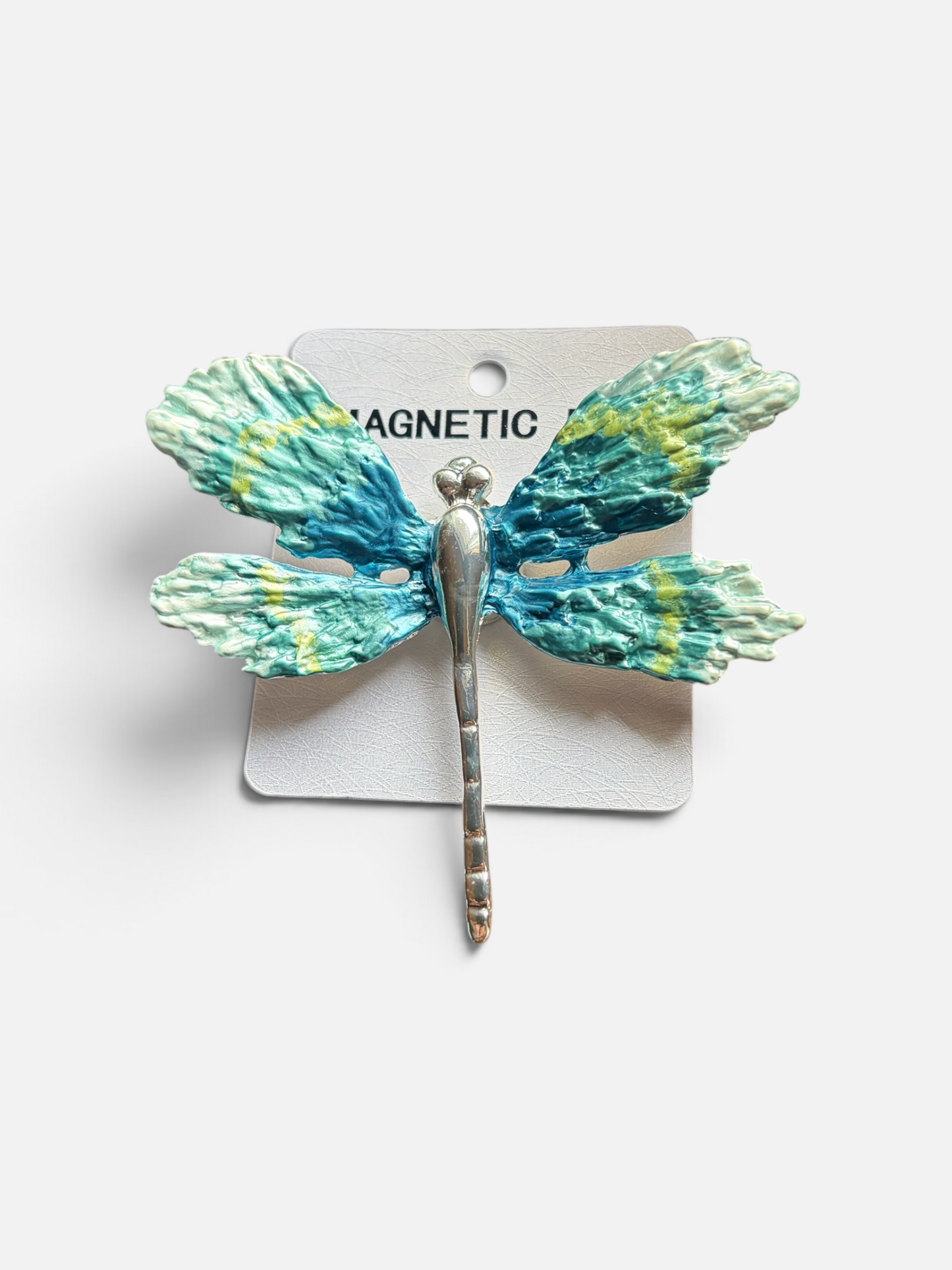 6878 Dragonfly Brooch Green