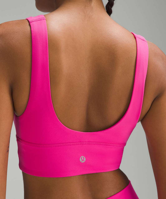 Preloved - Lululemon Align V-Neck Bra Sonic Pink