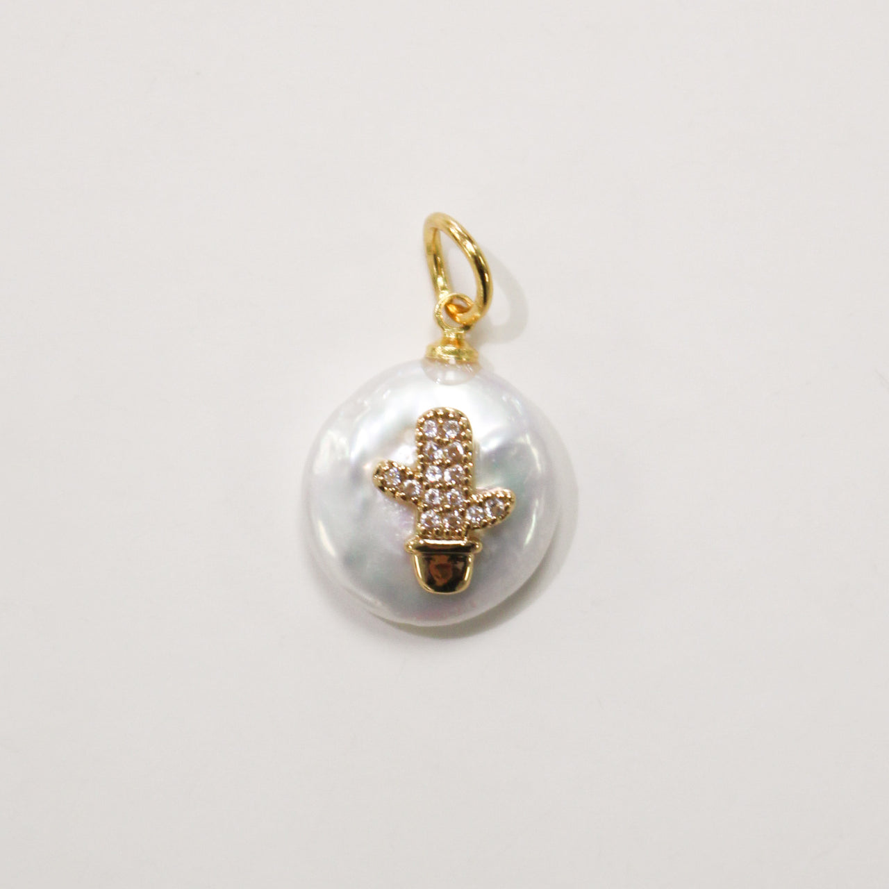 Charm - Cactus Pearl Charm