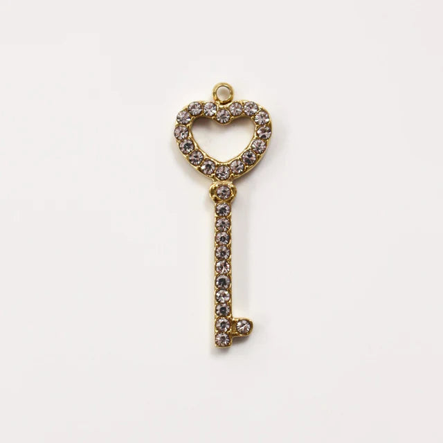 Charm - Key (Gold)