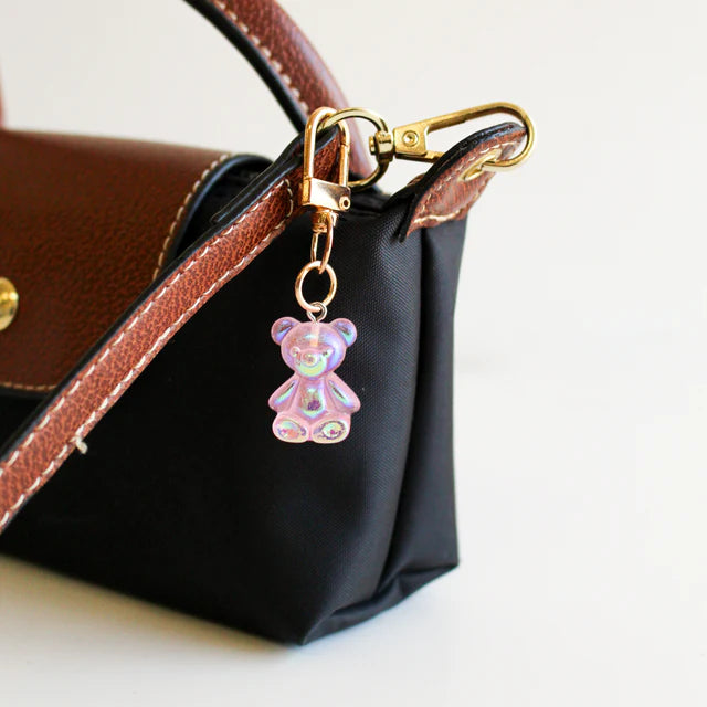 Key/Bag Charm - Teddy (Pink)