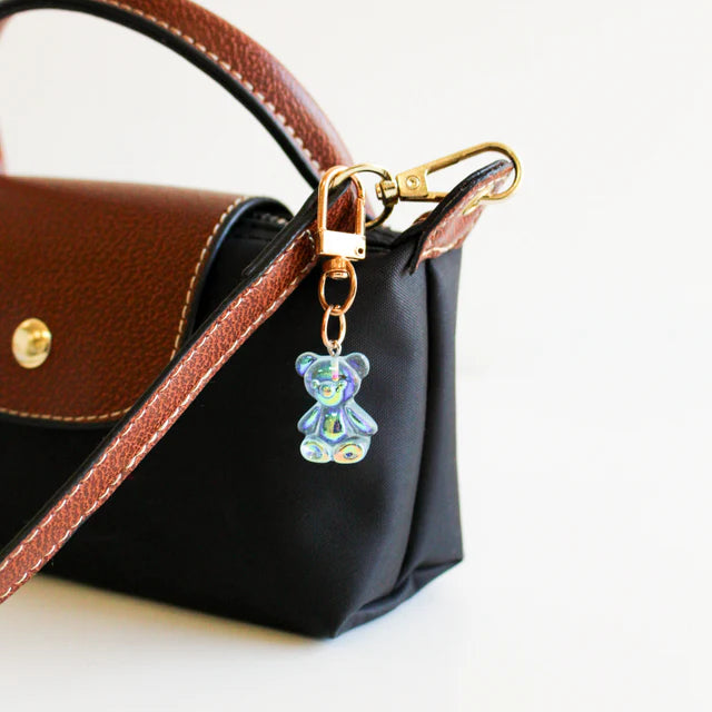 Key/Bag Charm - Teddy (Blue)