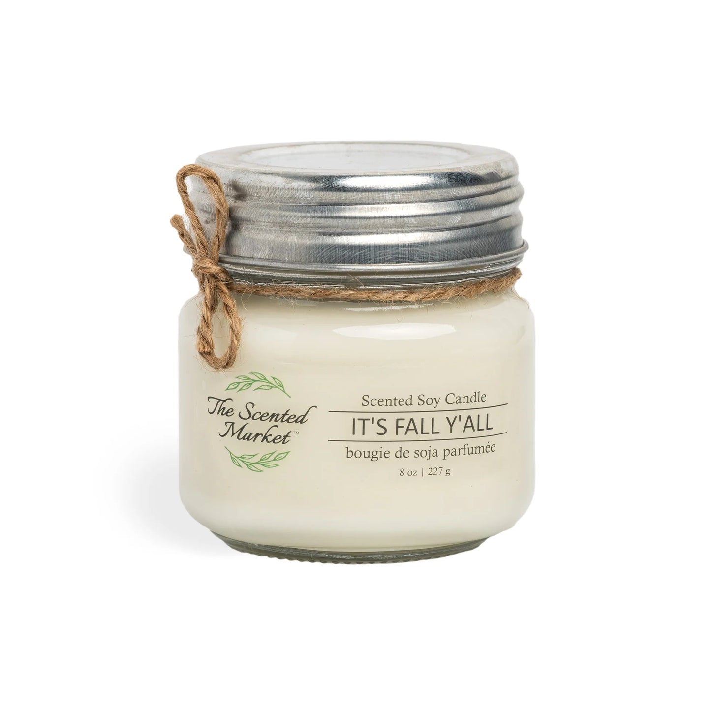 Scented Market - IT'S FALL Y'ALL Soy Wax Candle 8 oz