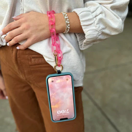 Save the Girls - Clip & Go - Ice Chain - White