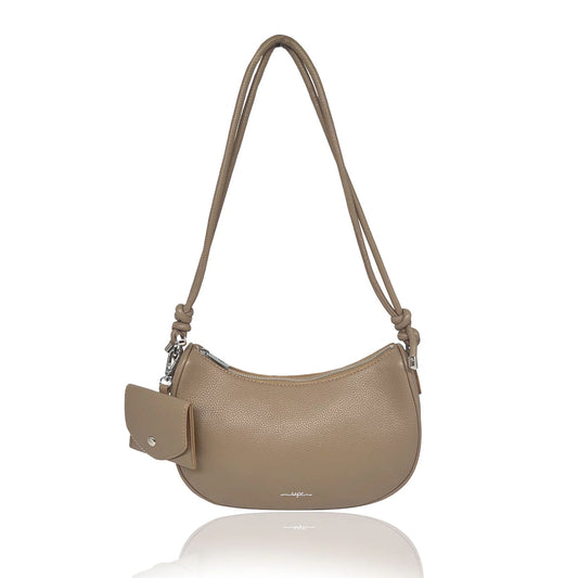 Espe - Nadine Convertible Crossbody Shoulder Bag - Beige