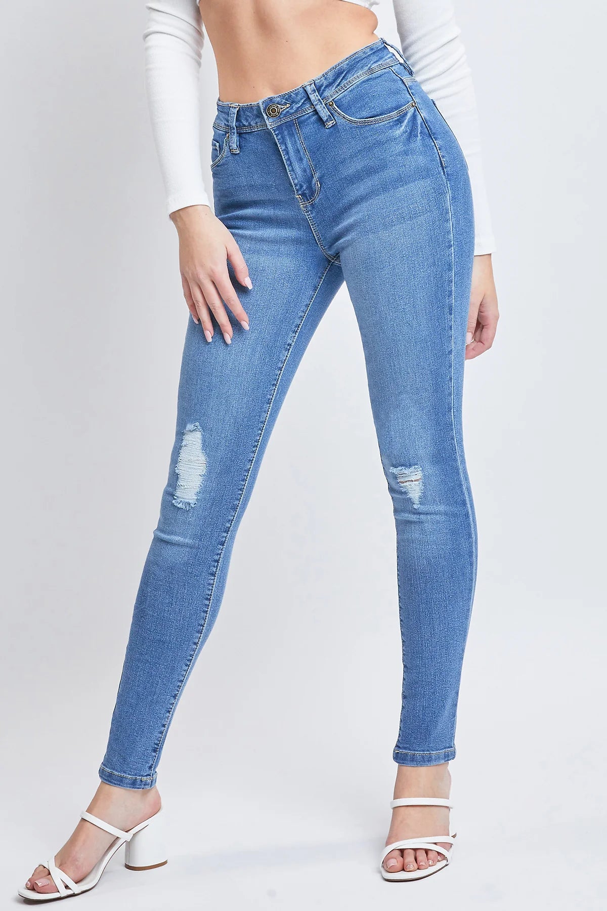 CLASSIC HIGH RISE SKINNY JEANS