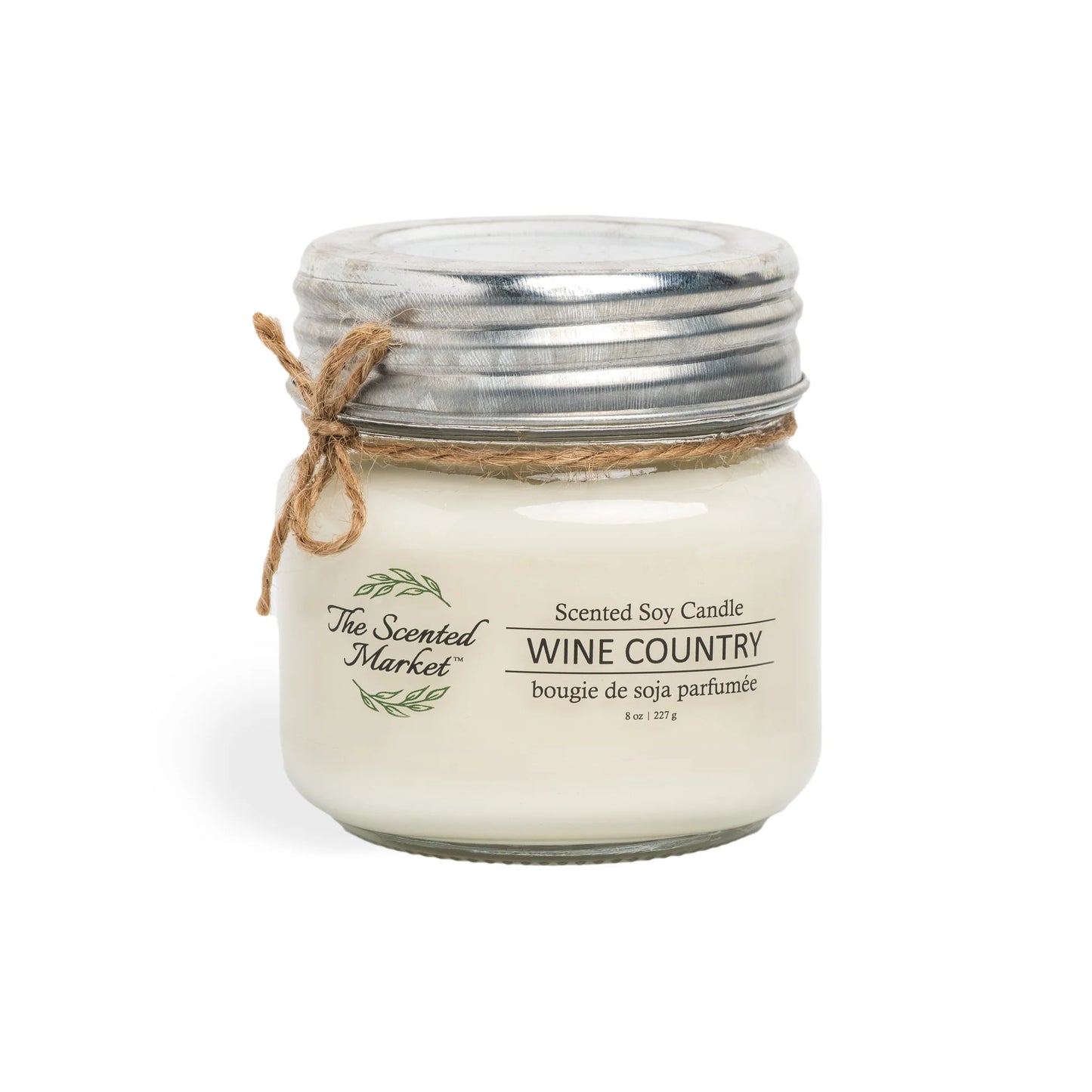 Scented Market - WINE COUNTRY Soy Wax Candle 8oz