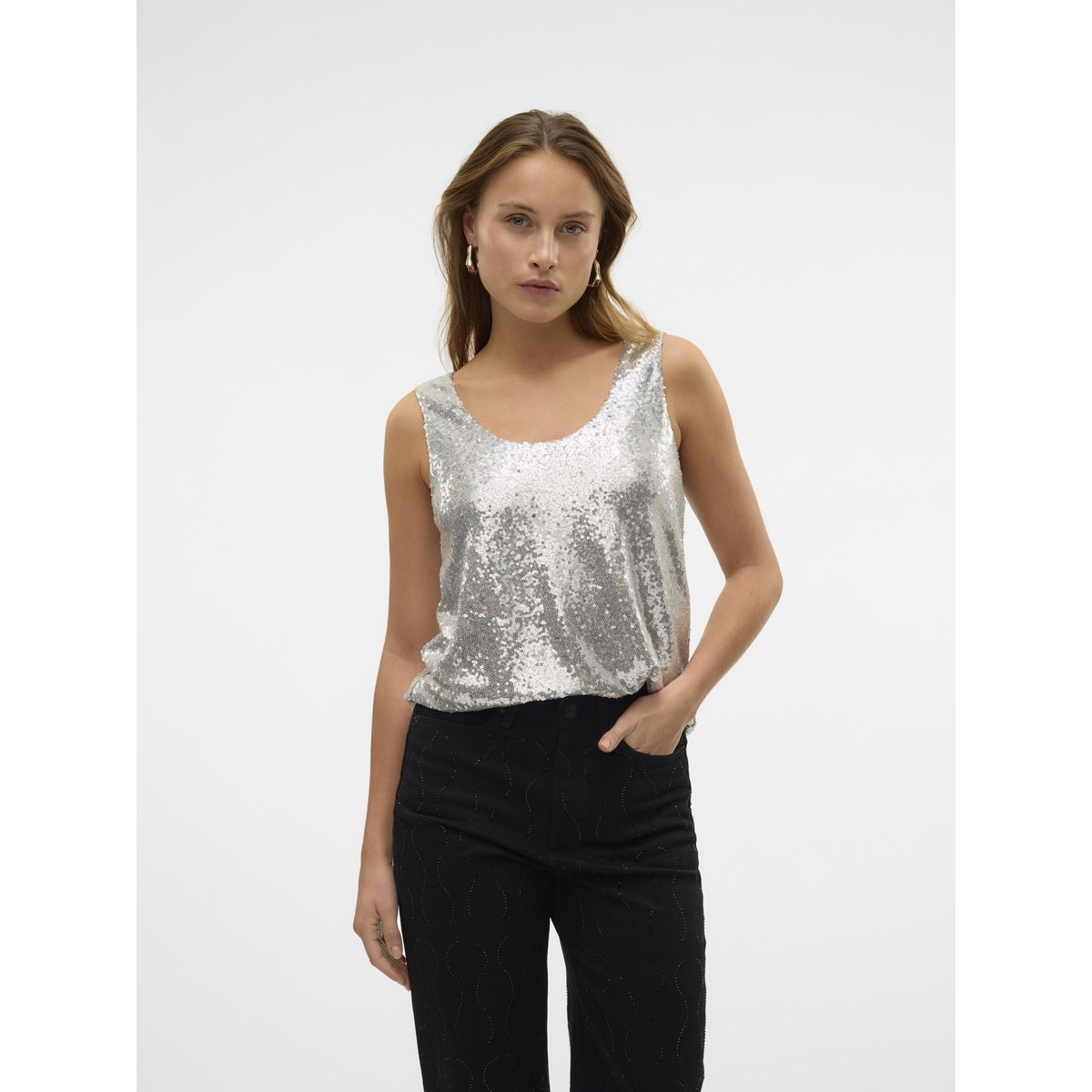 Vero Moda Kaje Sequin Top
