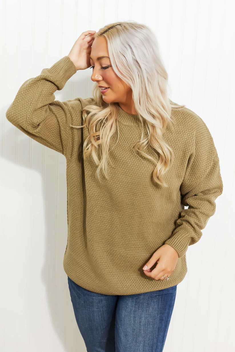 The Leslie Round Neck Sweater