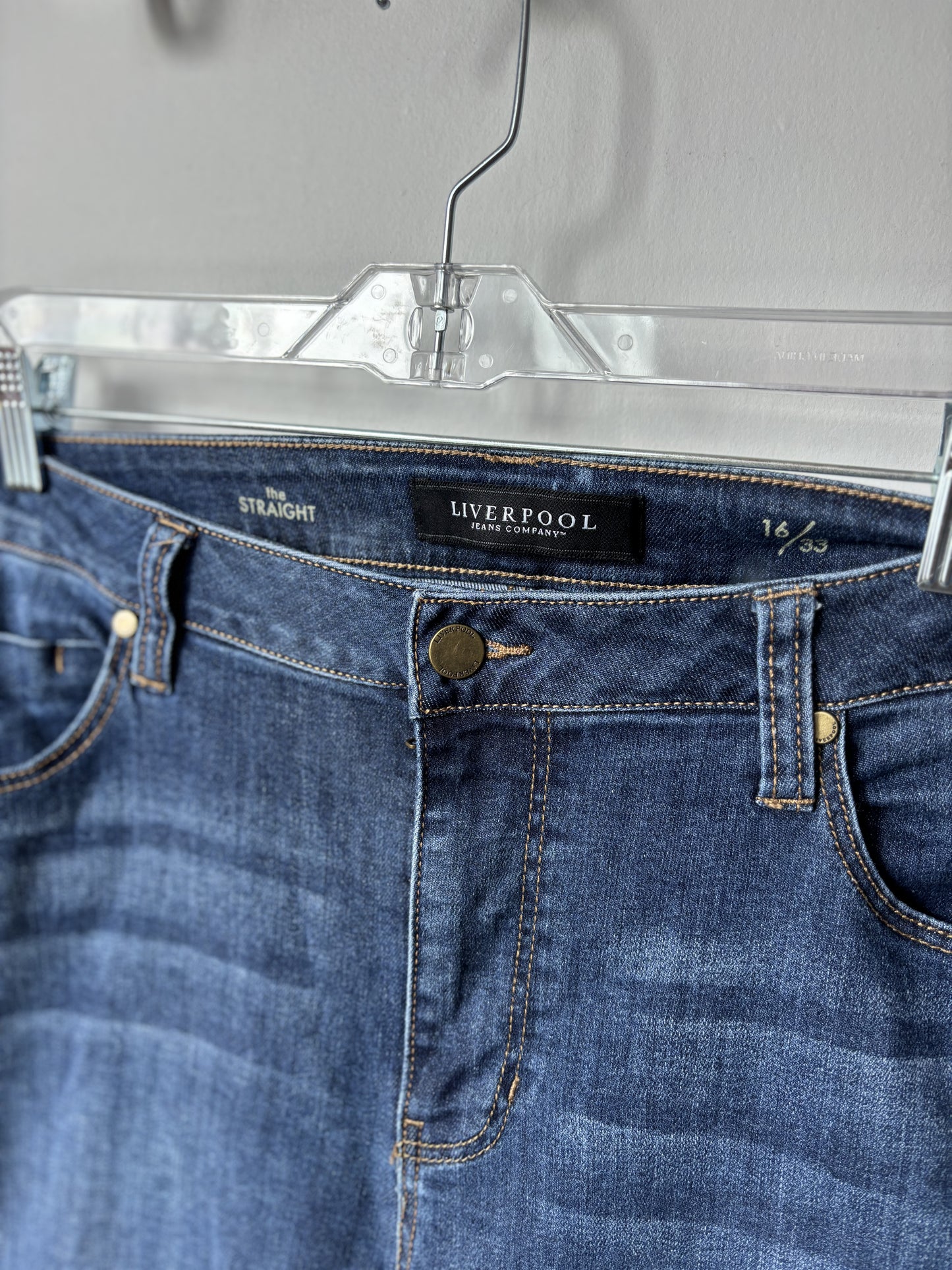 Pre-Loved Liverpool Jeans Straight Leg