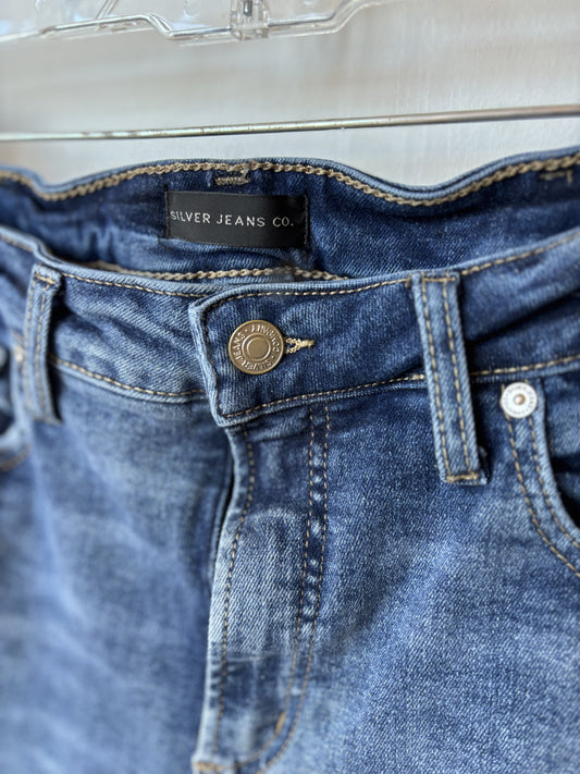 Pre-Loved Silver Jeans Infinite Fit High Rise Indigo