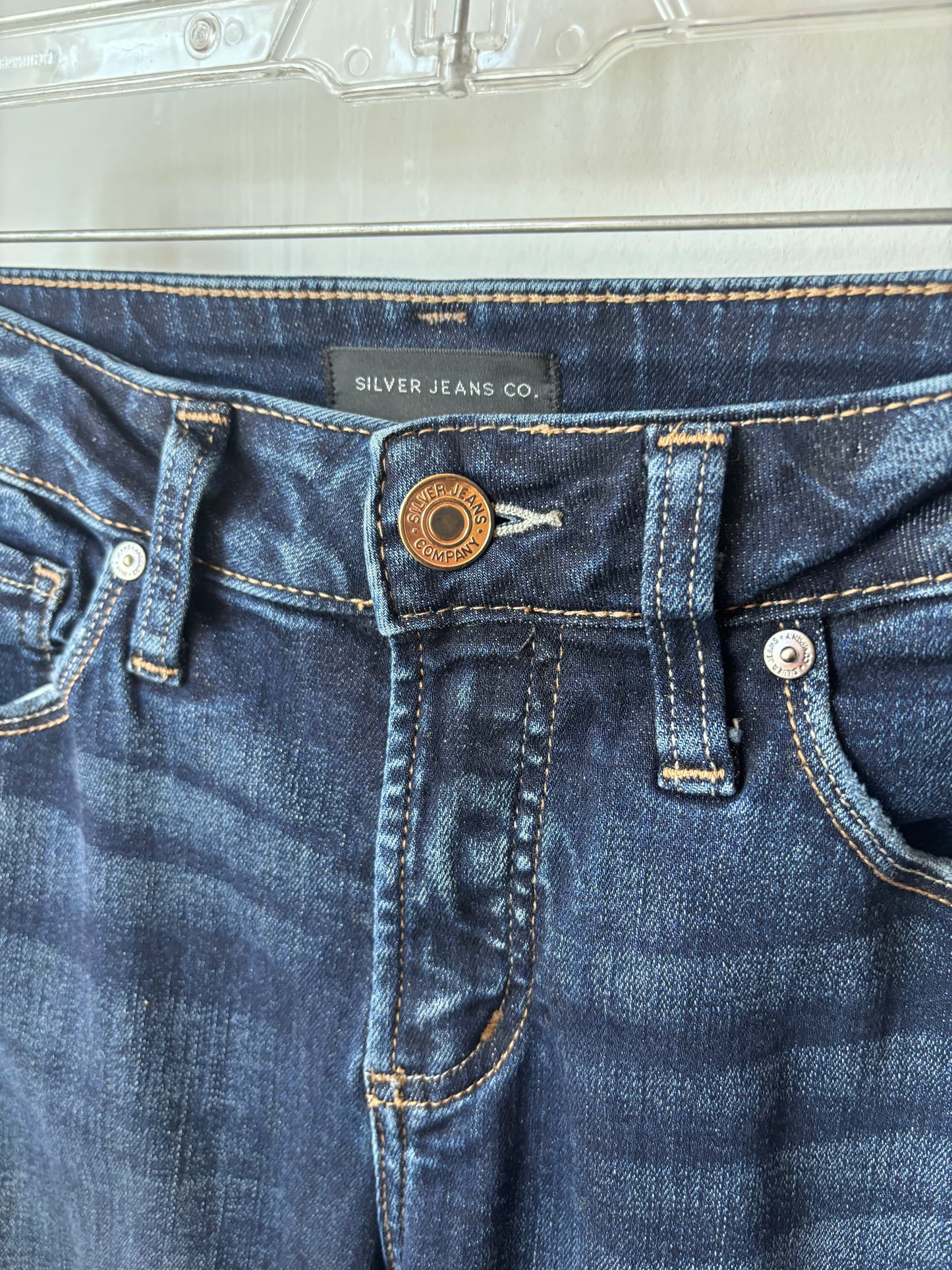 Pre-Loved Silver Jeans Avery Skinny Crop